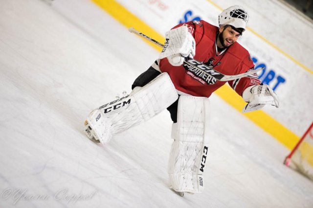 Photo hockey match Chamonix  - Angers  le 19/09/2017