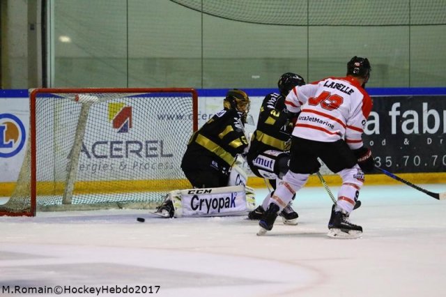 Photo hockey match Rouen - Bordeaux le 19/09/2017
