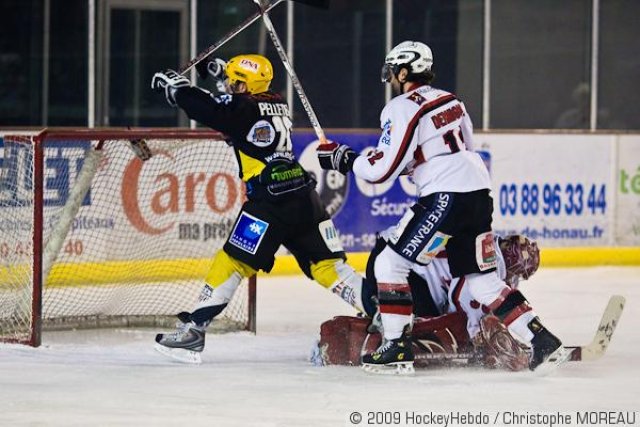 Photo hockey match Strasbourg  - Briançon  le 17/02/2009