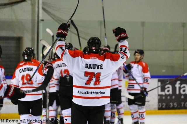 Photo hockey match Rouen - Bordeaux le 19/09/2017