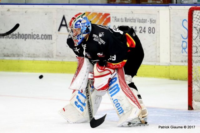 Photo hockey match Nice - Lyon le 19/09/2017