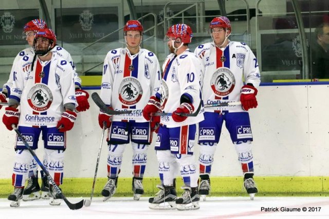 Photo hockey match Nice - Lyon le 19/09/2017