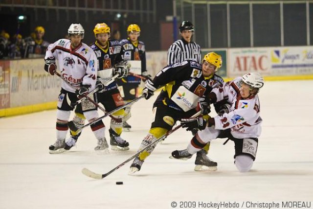 Photo hockey match Strasbourg  - Briançon  le 17/02/2009