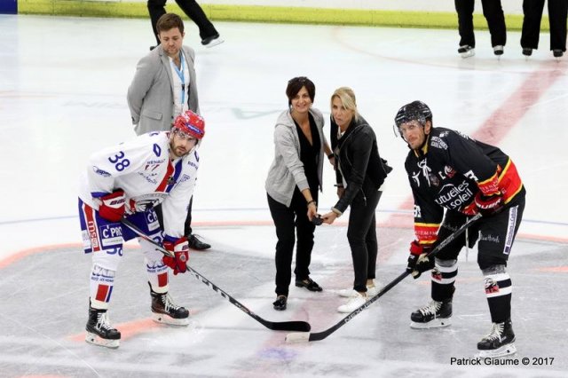 Photo hockey match Nice - Lyon le 19/09/2017