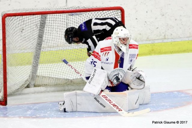 Photo hockey match Nice - Lyon le 19/09/2017