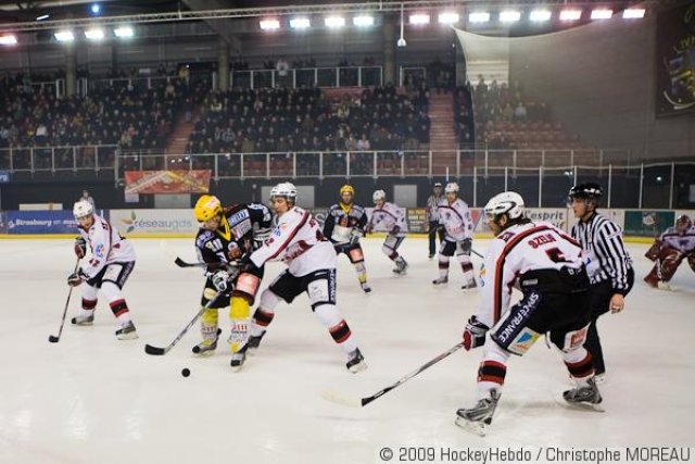 Photo hockey match Strasbourg  - Briançon  le 17/02/2009