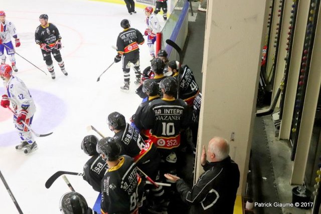 Photo hockey match Nice - Lyon le 19/09/2017