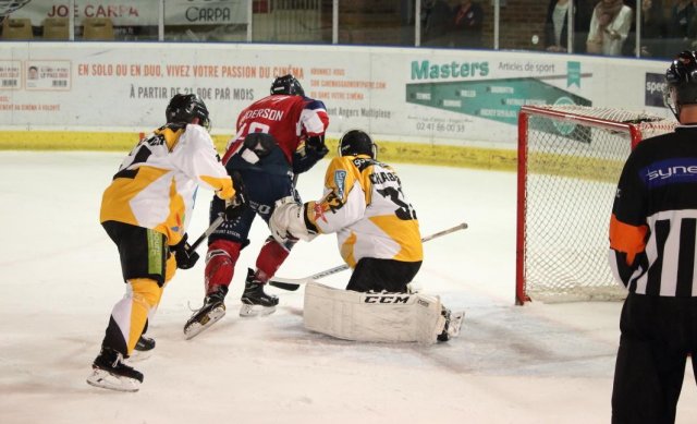 Photo hockey match Angers  - Strasbourg  le 22/09/2017