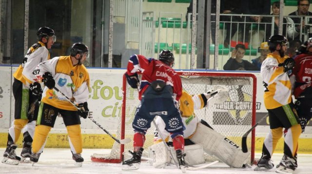 Photo hockey match Angers  - Strasbourg  le 22/09/2017