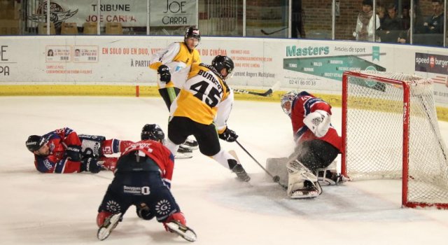 Photo hockey match Angers  - Strasbourg  le 22/09/2017