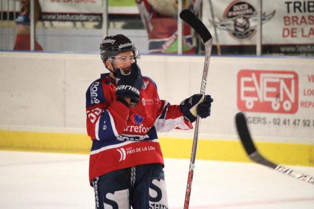 Photo hockey match Angers  - Strasbourg  le 22/09/2017