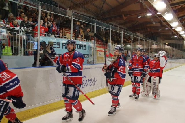 Photo hockey match Angers  - Strasbourg  le 22/09/2017