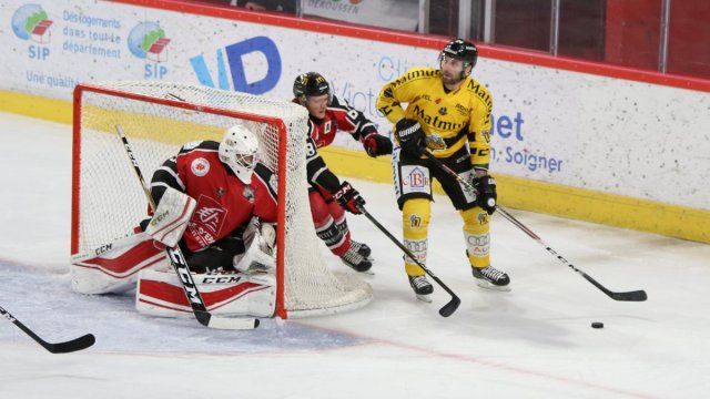 Photo hockey match Amiens  - Rouen le 22/09/2017