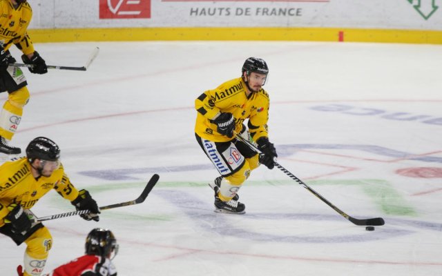 Photo hockey match Amiens  - Rouen le 22/09/2017