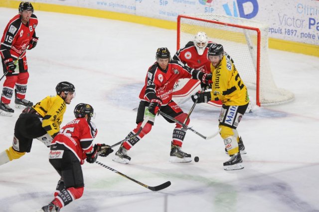 Photo hockey match Amiens  - Rouen le 22/09/2017