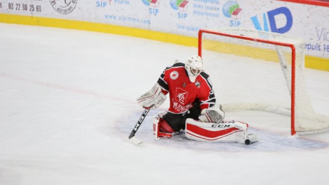 Photo hockey match Amiens  - Rouen le 22/09/2017