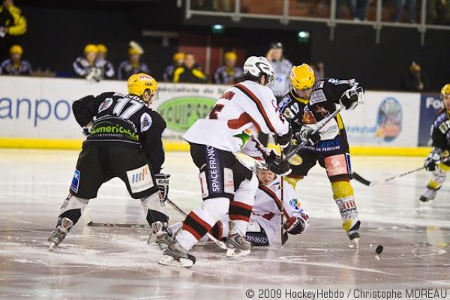 Photo hockey match Strasbourg  - Briançon  le 17/02/2009