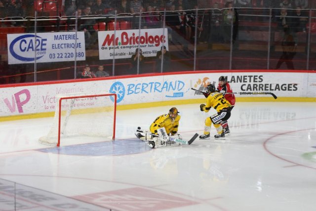 Photo hockey match Amiens  - Rouen le 22/09/2017