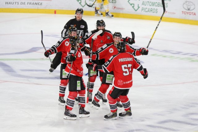 Photo hockey match Amiens  - Rouen le 22/09/2017