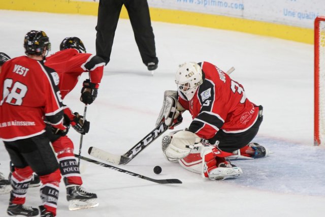 Photo hockey match Amiens  - Rouen le 22/09/2017