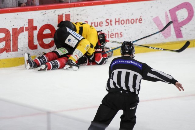 Photo hockey match Amiens  - Rouen le 22/09/2017