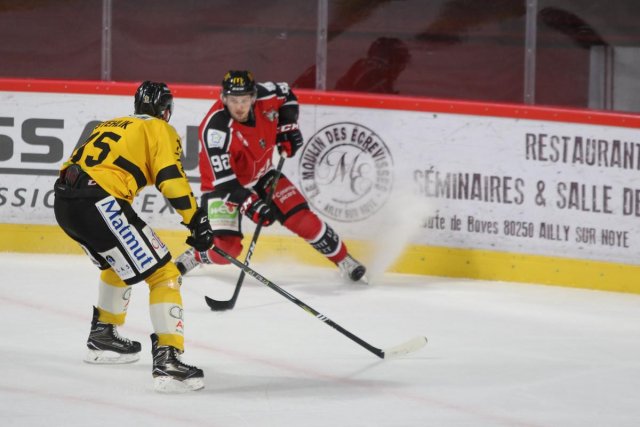 Photo hockey match Amiens  - Rouen le 22/09/2017