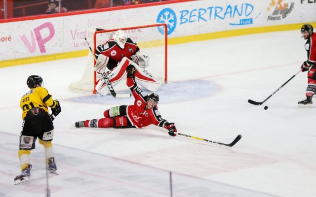 Photo hockey match Amiens  - Rouen le 22/09/2017