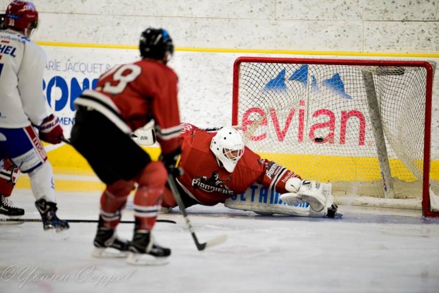 Photo hockey match Chamonix  - Lyon le 24/09/2017