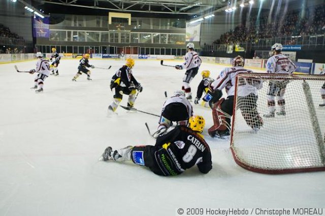 Photo hockey match Strasbourg  - Briançon  le 17/02/2009