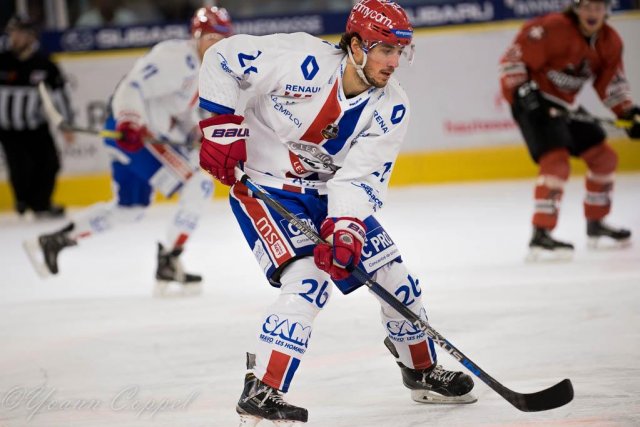 Photo hockey match Chamonix  - Lyon le 24/09/2017