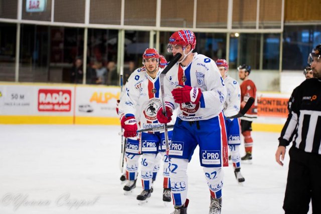 Photo hockey match Chamonix  - Lyon le 24/09/2017