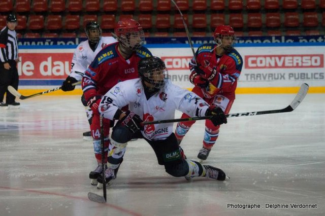 Photo hockey reportage U20 - Grenoble vs Amiens