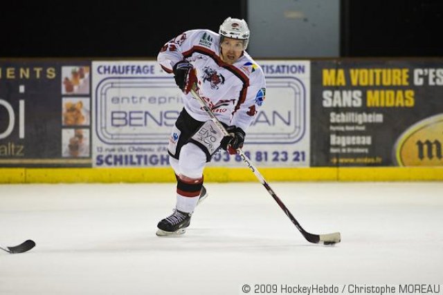 Photo hockey match Strasbourg  - Briançon  le 17/02/2009