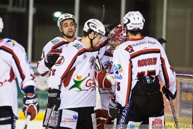 Photo hockey match Strasbourg  - Briançon  le 17/02/2009