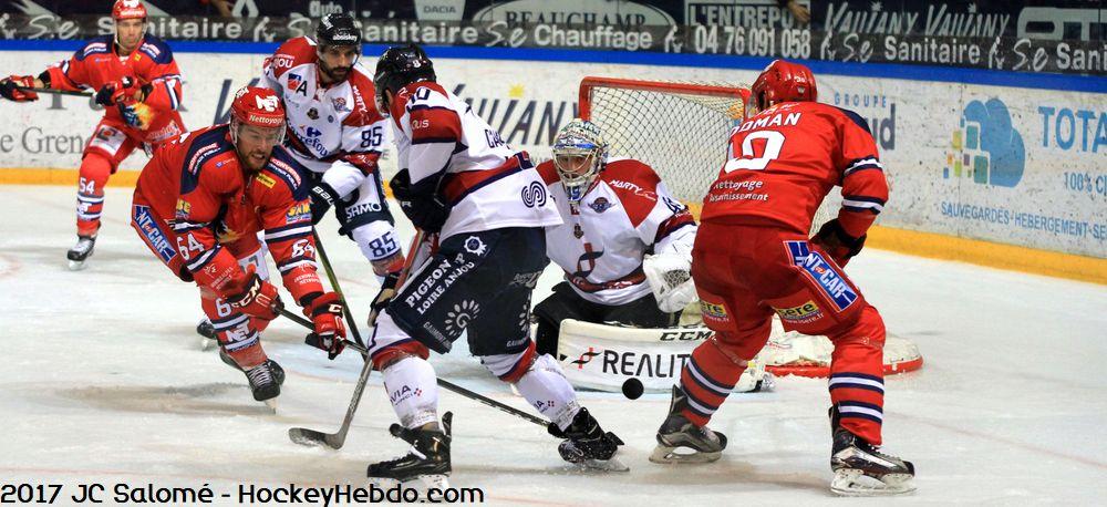 Grenoble  5 - 6 Angers 