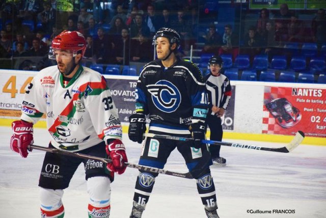 Photo hockey match Nantes - Mont-Blanc le 23/09/2017
