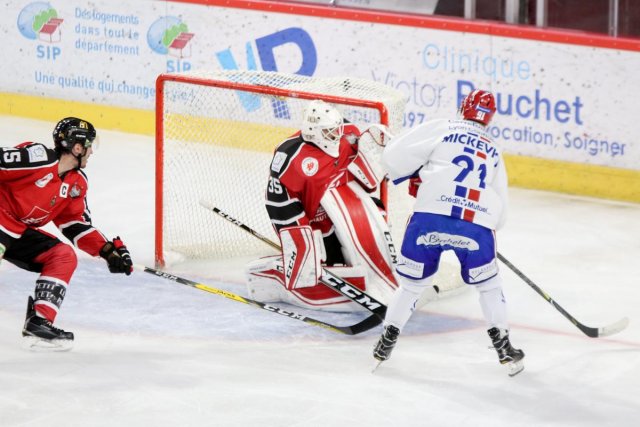 Photo hockey match Amiens  - Lyon le 26/09/2017
