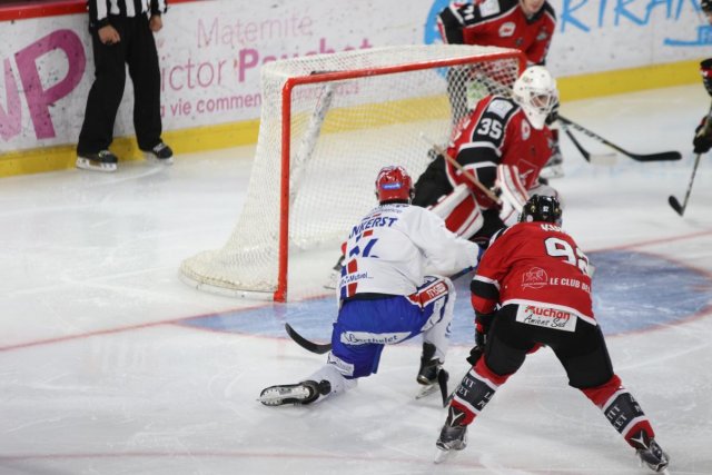 Photo hockey match Amiens  - Lyon le 26/09/2017