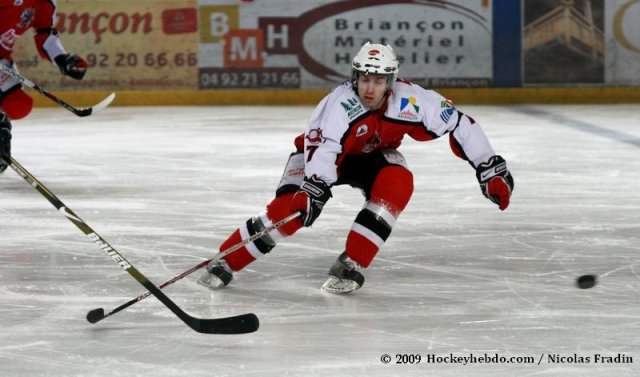 Photo hockey match Briançon  - Rouen le 21/02/2009