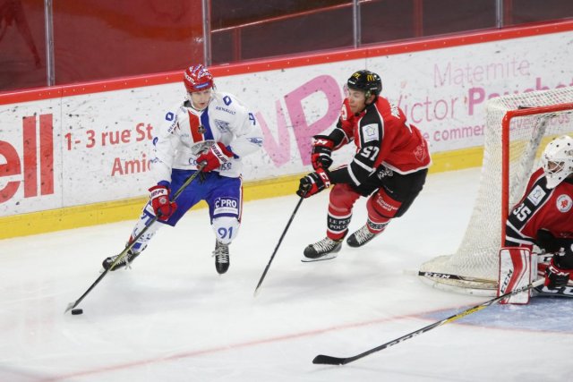 Photo hockey match Amiens  - Lyon le 26/09/2017