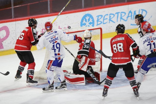 Photo hockey match Amiens  - Lyon le 26/09/2017