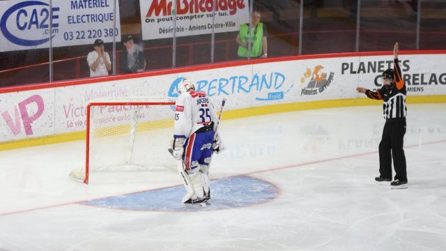 Photo hockey match Amiens  - Lyon le 26/09/2017