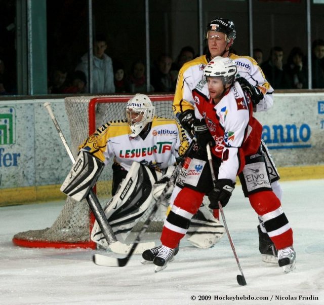 Photo hockey match Briançon  - Rouen le 21/02/2009