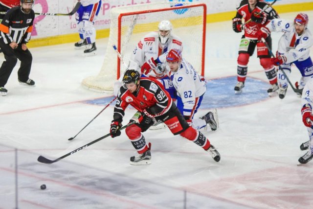 Photo hockey match Amiens  - Lyon le 26/09/2017