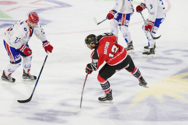 Photo hockey match Amiens  - Lyon le 26/09/2017