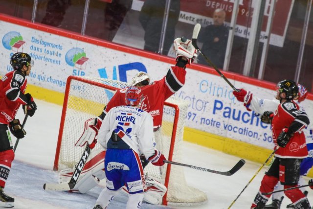 Photo hockey match Amiens  - Lyon le 26/09/2017