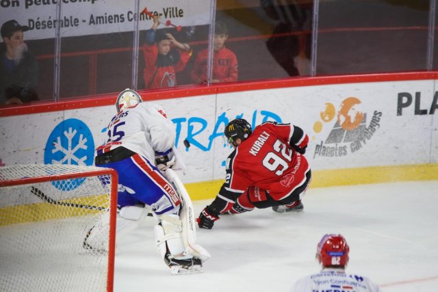 Photo hockey match Amiens  - Lyon le 26/09/2017
