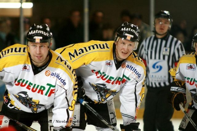 Photo hockey match Briançon  - Rouen le 21/02/2009