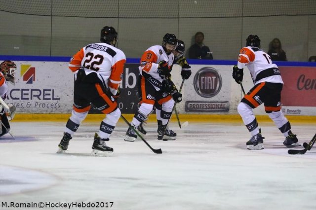 Photo hockey match Rouen - Epinal  le 26/09/2017
