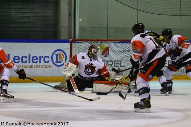 Photo hockey match Rouen - Epinal  le 26/09/2017